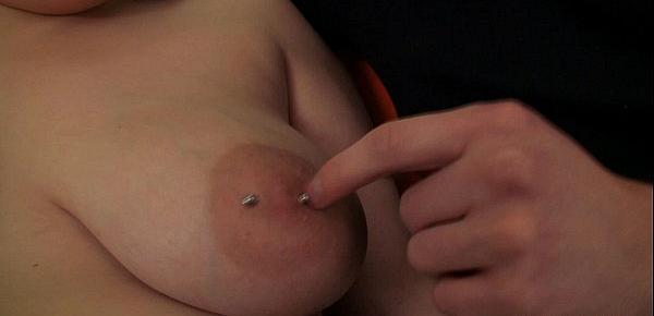  Brunette baby fat is picked up and fucked